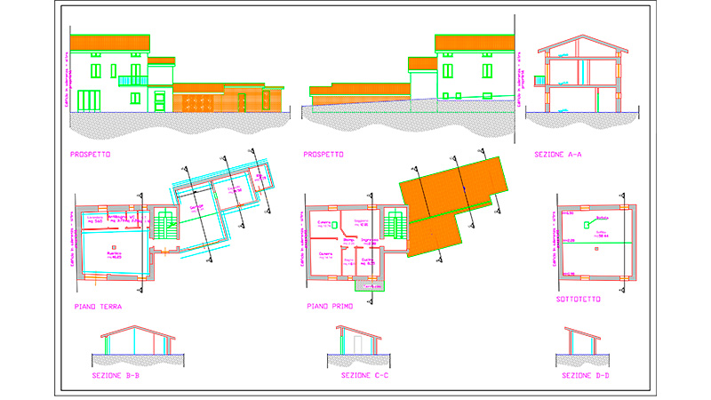 progetto struttura prefabbricata