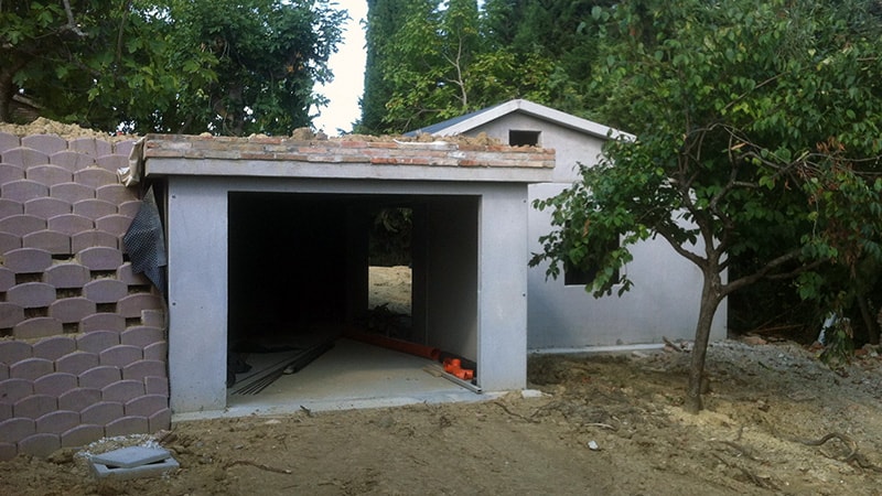 progetto garage